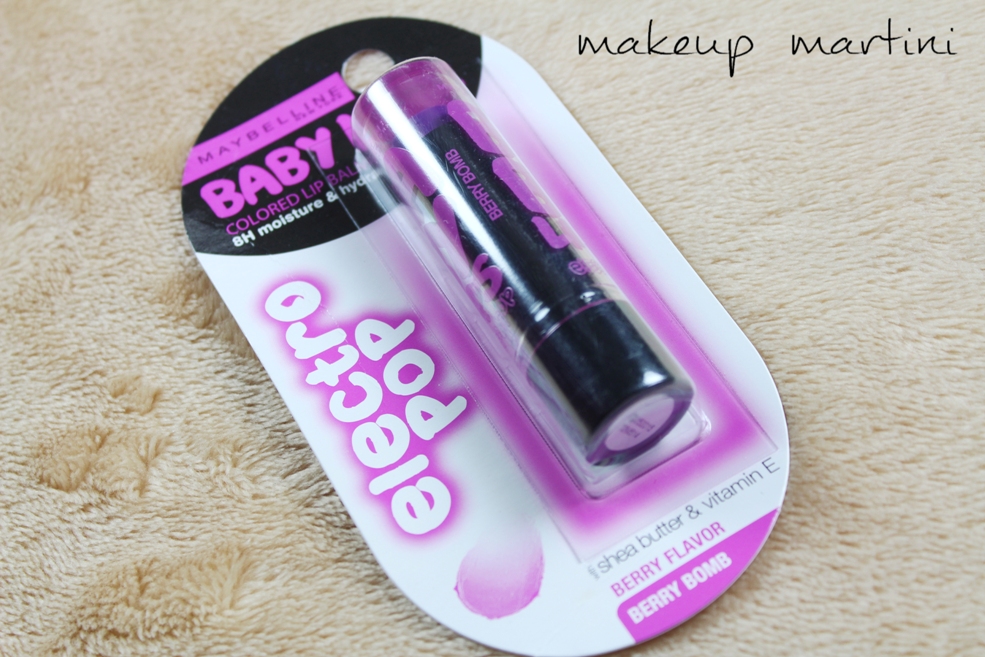 Maybelline Baby Lips Electro Pop in Berry Bomb Review (2)