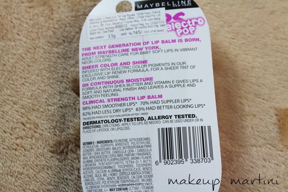 Maybelline Baby Lips Electro Pop in Berry Bomb Review (3)