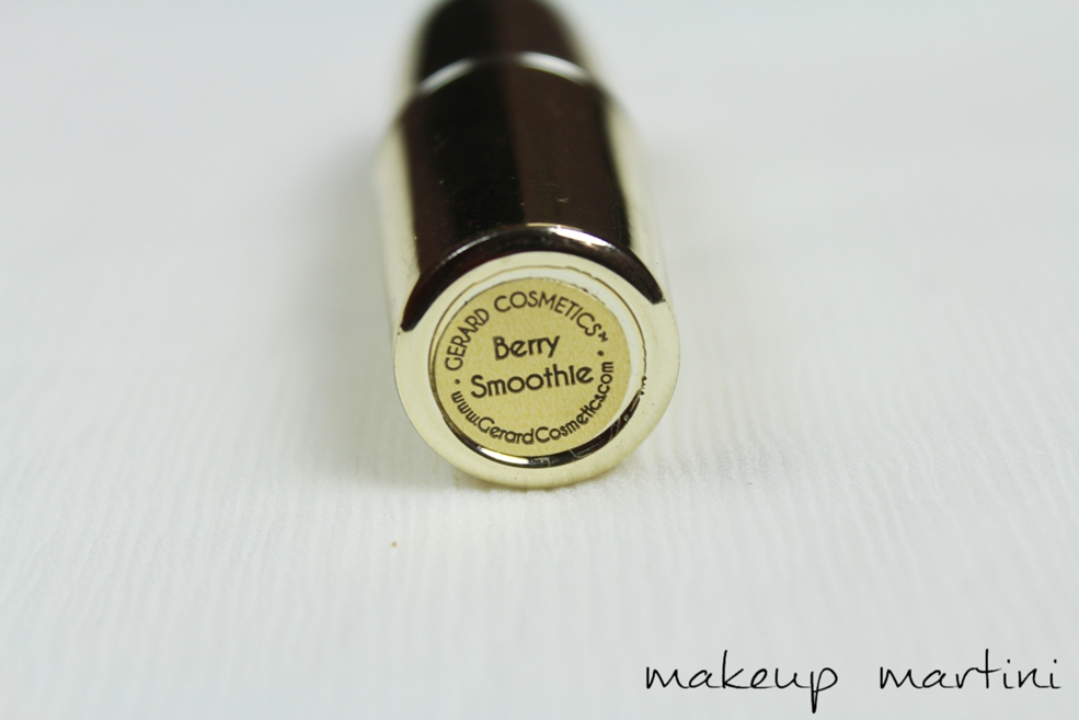 Gerard Cosmetics Berry Smoothie Lipstick Review (5)