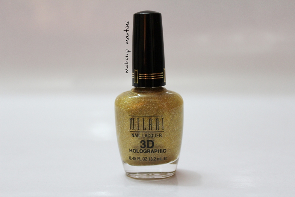 Milani 3D Holographic Nail Lacquer Review