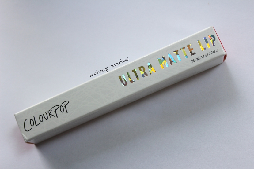 Colourpop Ultra Matte Tulle Liquid Lipstick review and swatch
