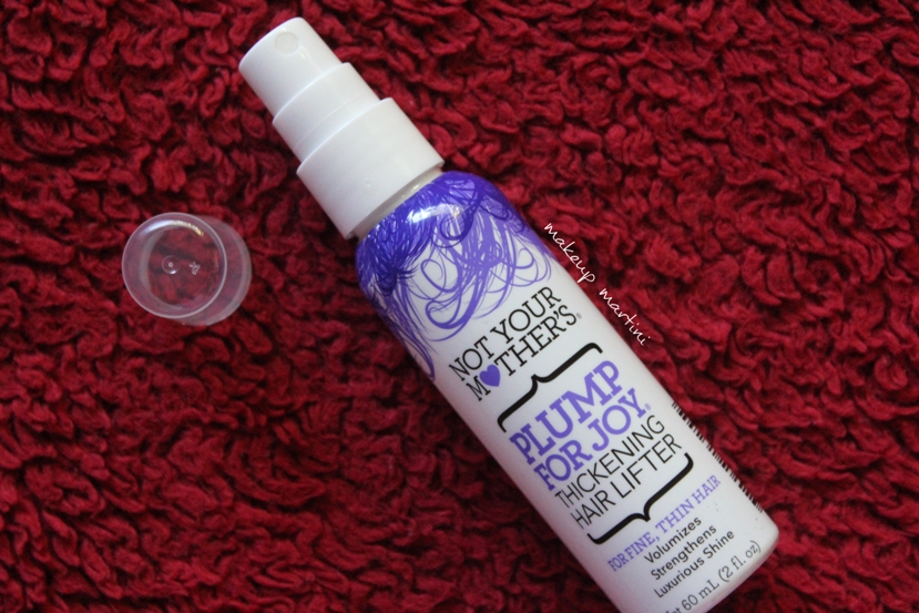 Not Your Mother's Plump For Joy Thickening Hair Lifter review