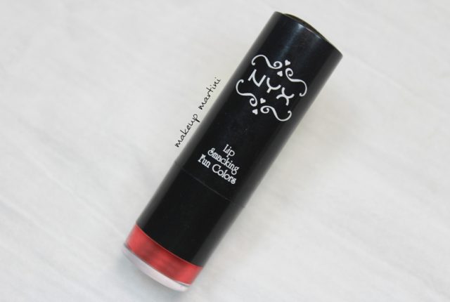 NYX Round Lipstick Milan 621 review and swatch