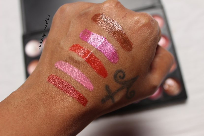coastal scents 32 lip palette review and swatch