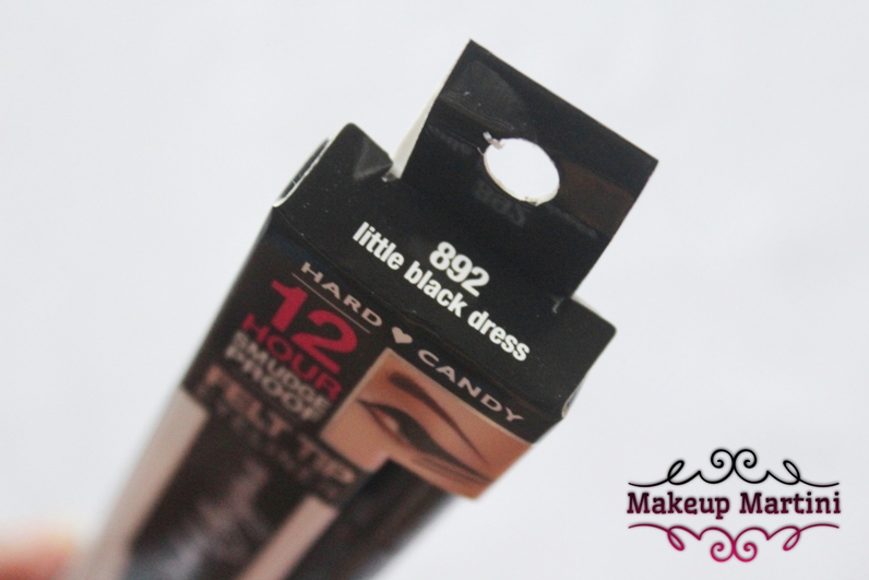 Hard Candy Stroke Of Gorgeous Felt Tip Little Black Dress Eyeliner Review and Swatch