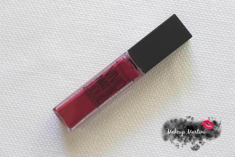 Maybelline Color Sensational Vivid Matte Berry Boost Lipstick Review