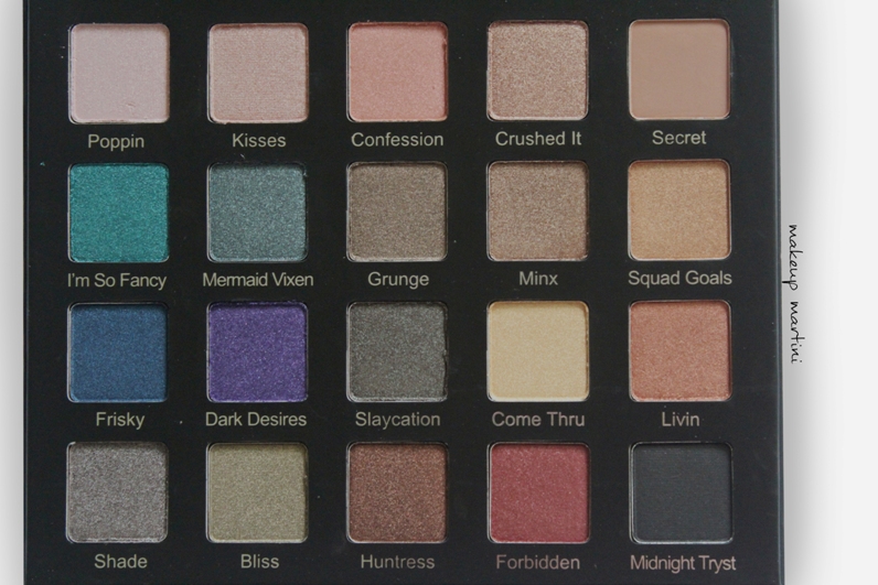 Violet Voss Drenched Metal Palette Review and Swatch
