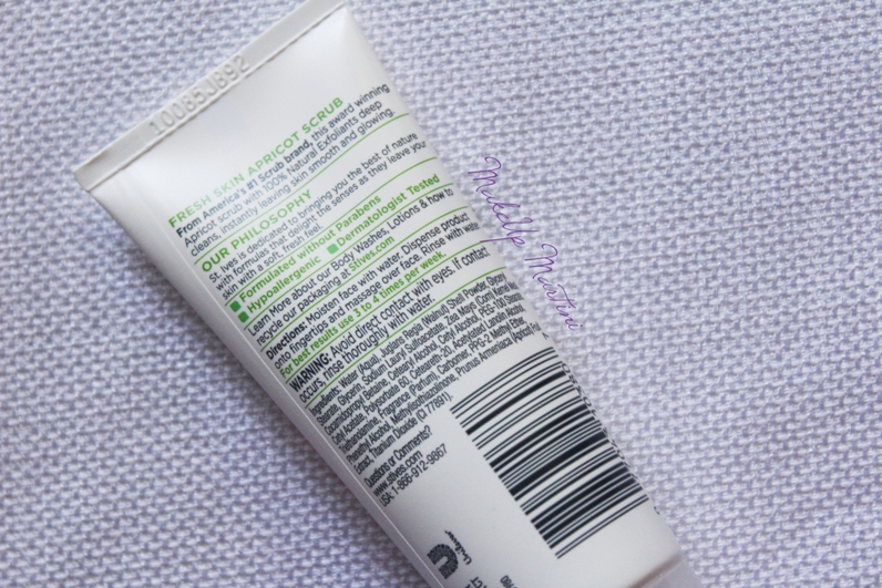 St.Ives Apricot Scrub Review and Swatch