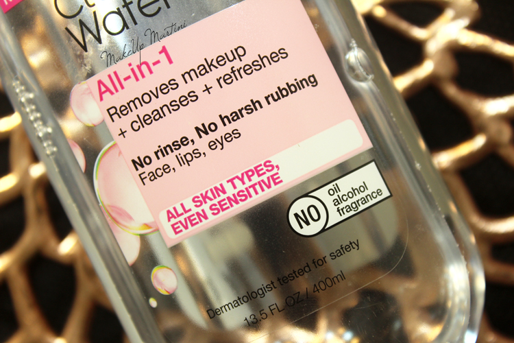 Garnier SkinActive Micellar Cleansing Water Review and Swatches