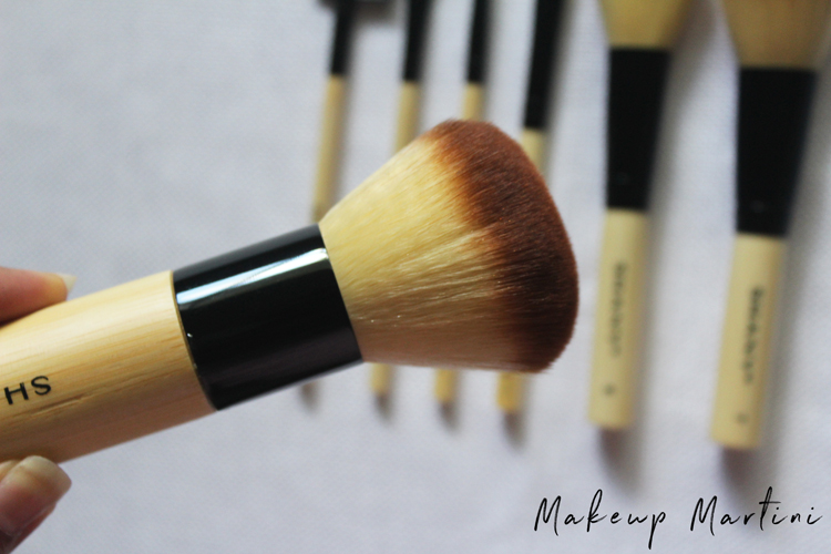 Shany 7 Piece Bamboo Makeup Brush Set Review